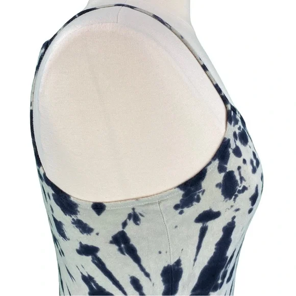 dELiAs Black and Gray Tie Dye Boho Cotton Sun Dress - Picture 5 of 13